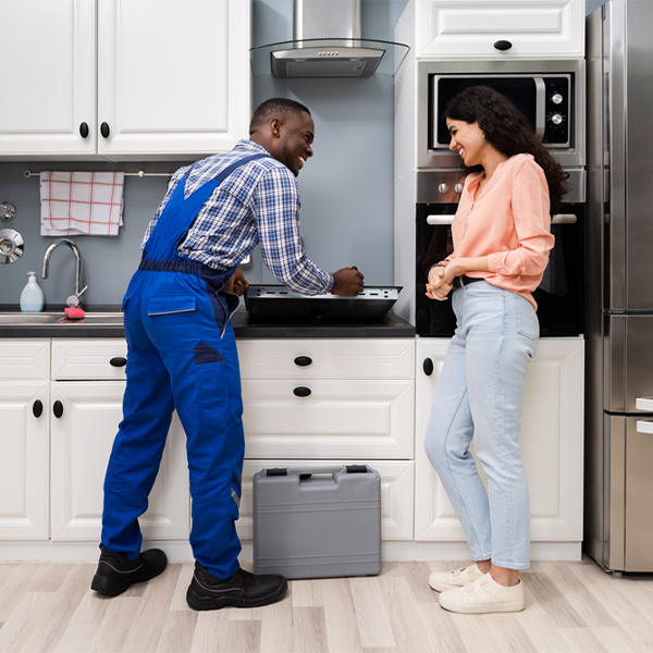 can you provide an estimate for cooktop repair before beginning any work in Martha